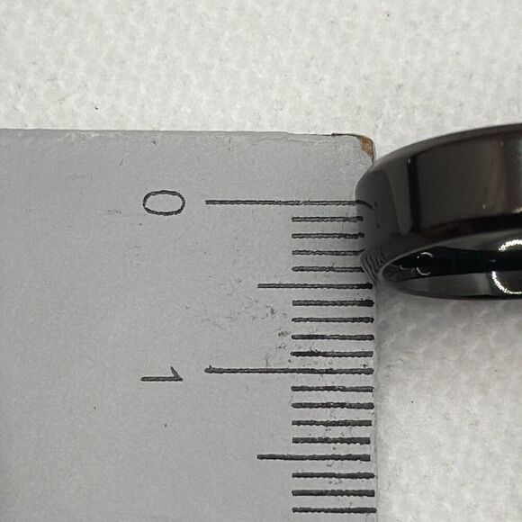 Brand New!! Size 13 Stainless steel plated beveled edge band - Picture 3 of 4